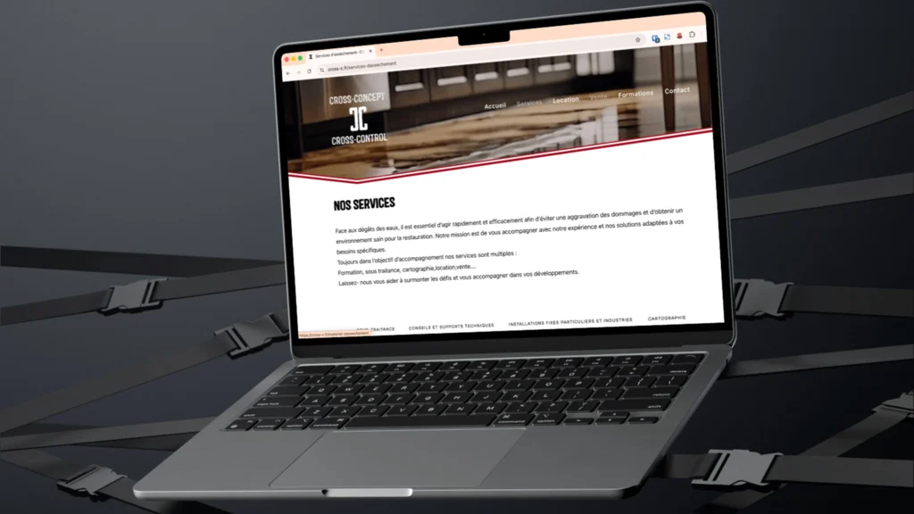 Site vitrine de cross-c par hopsite