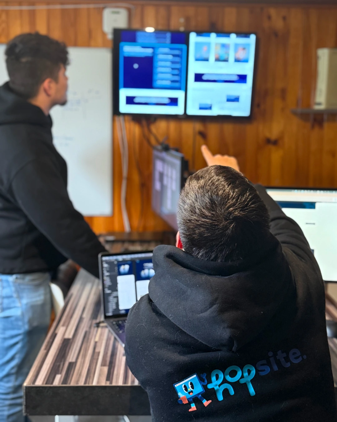 Le local de agence web Hopsite réalisation de site internet
