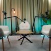 Vue de la salle de podcast utilisée pour le projet 360prod, au sein de l’entreprise Hopsite.