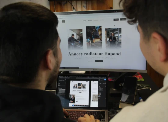 Création d'un site onepage sur CMS